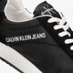 pánske tenisky (obuv) CALVIN KLEIN JERROLD NYLON/SUEDE s0581blk farba čierna