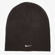 detská čiapka NIKE ČIAPKA ZIMNÁ NSW CAMO SPILL BEANIE 688768011 farba čierna
