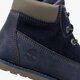 detská vychádzková obuv TIMBERLAND POKEY PINE 6IN BOOT  1951b farba tmavomodrá