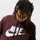 pánska mikina NIKE MIKINA S KAPUCŇOU SPORTSWEAR CLUB FLEECE bv2973-263 farba bordová