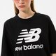 dámske tričko NEW BALANCE TRIČKO ESSENTIALS STACKED LOGO wt03519bk farba čierna