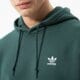 pánska mikina ADIDAS MIKINA S KAPUCŇOU ESSENTIAL HOODY hk0099 farba zelená
