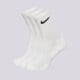 dámske ponožky NIKE PONOŽKY 3-PACK CUSHIONED CREW sx7664-100 farba biela