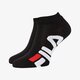 dámske ponožky FILA PONOŽKY URBAN 2PACK F9199 BLACK f9199200 farba čierna