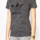 dámske tričko ADIDAS TRIČKO TREFOIL TEE ay7904 farba sivá