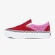 dámske tenisky (obuv) VANS UA CLASSIC SLIP-ON PLATFORM vn0a3jezwvx1 farba červená