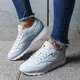 dámske tenisky (obuv) REEBOK CL LTHR X FACE cn1476 farba modrá