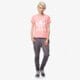 dámske nohavice ADIDAS NOHAVICE  PE WASHED CF TP ab2144 farba sivá