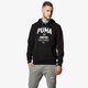 pánska mikina PUMA MIKINA STYLE ATHL HOODED SWEAT 83411901 farba čierna