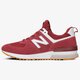 pánske tenisky (obuv) NEW BALANCE MS574FCW ms574fcw farba červená