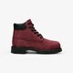 detská vychádzková obuv TIMBERLAND PREMIUM 6 INCH WP BOOT  a1o82 farba bordová