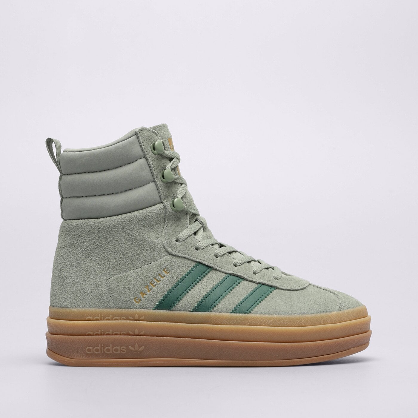 adidas gazelle silver green womens adidas Gazelle Bold W main image 1