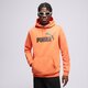 pánska mikina PUMA MIKINA S KAPUCŇOU ESS BIG LOGO HOODIE FL (S) 58668794 farba oranžová