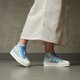 dámske tenisky (obuv) ADIDAS NIZZA PLATFORM MID W hq4327 farba modrá