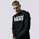 pánska mikina VANS MIKINA VANS CLASSIC CREW II vn0a456ay281 farba čierna