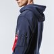 pánska mikina ALPHA INDUSTRIES MIKINA S KAPUCŇOU MISSION TO MARS HOODY 12633007 farba tmavomodrá