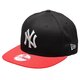 detská šiltovka NEW ERA ČIAPKA COTTON BLOCK 6 NEW YORK YANKEES 80000781 farba čierna