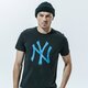 pánske tričko NEW ERA TRIČKO MLB SEASONAL TEAM LOGO TEE NEYYAN BLKDTL 12485707 farba čierna