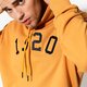 pánska mikina NEW ERA MIKINA NE BRANDED PO HOODY NE BSQ NONE 11604086 farba žltá