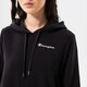 dámska mikina CHAMPION MIKINA S KAPUCŇOU HOODED SWEATSHIRT 114859kk001 farba čierna
