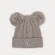 dámska čiapka NEW ERA ČIAPKA WMNS DOUBLE POM NYY HGR NEW YORK YANKEES HGR 60284834 farba sivá