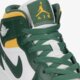 detské tenisky (obuv) AIR JORDAN 1 MID  554725-371 farba biela