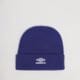 detská čiapka UMBRO ČIAPKA ZIMNÁ LIFESTYLE LOGO BEANIE 66355u-7an farba modrá