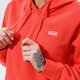 dámska mikina VANS MIKINA S KAPUCŇOU WM FLYING V BF FT HOODIE HOT CORAL vn0a5ar4lm31 farba oranžová