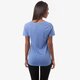 dámske tričko NIKE TRIČKO TEEMID V GIR PROBLEMS 644488429 farba modrá