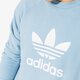 pánska mikina ADIDAS MIKINA TREFOIL CREW cv8643 farba modrá