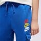 detské nohavice NIKE NOHAVICE  B NSW SI FLC CARGO PANT BB fd1200-480 farba modrá