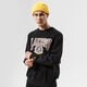 pánska mikina NIKE MIKINA LAL M NK FLC CREW CTS 75 NBA dj2801-010 farba čierna
