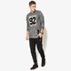 pánska mikina NIKE MIKINA M NK AIR CRW 802640071 farba sivá