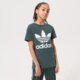 detské tričko ADIDAS TRIČKO TREFOIL TEE GIRL hk0262 farba zelená