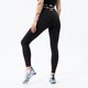 dámske nohavice NIKE LEGGINGS AIR AOP HR TGT BLK dq6573-010 farba čierna