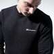 pánska mikina CHAMPION MIKINA BASIC CREWNECK 215493kk001 farba čierna