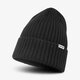 detská čiapka CONVERSE ČIAPKA ZIMNÁ LARGE GUAGE RIB CUFF BEANIE 609942 farba čierna