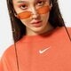 dámska mikina NIKE MIKINA W NSW ESSNTL CLCTN FLC OS CRW dj7665-827 farba oranžová