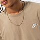 pánske tričko NIKE TRIČKO NIKE SPORTSWEAR CLUB ar4997-247 farba hnedá