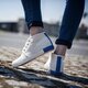 dámske tenisky (obuv) TIMBERLAND NEWPORT BAY CANVAS CHUKKA a17ju farba béžová