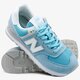 dámske tenisky (obuv) NEW BALANCE WL574ESB wl574esb farba modrá