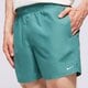 pánske šortky NIKE SWIM ŠORTKY  NIKE ESSENTIAL 5" SHORTS nessa560-302 farba zelená