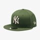 detská šiltovka NEW ERA ČIAPKA LEAGUE ESSENTIAL 9FIFTY NEW YORK YANKEES RIFL 80536618 farba zelená