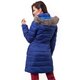 dámska zimná bunda NIKE BUNDA ALLIANCE PARKA - 550 HOOD 626972455 farba modrá