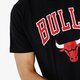 pánske tričko NEW ERA TRIČKO SS NBA LOGO CHICAGO BULLS BLACK 11530755 farba čierna