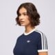 dámske tričko ADIDAS TRIČKO 3S TEE SLIM ks4777 farba tmavomodrá