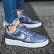 dámske tenisky (obuv) NIKE W AIR FORCE 1 '07 PRM 896185005 farba modrá