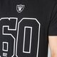 pánske tričko NEW ERA TRIČKO NFL NUMBER OAK RAIDERS BLK 11459505 farba čierna