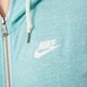 dámska mikina NIKE MIKINA GYM VINTAGE FZHOODY 684882466 farba zelená