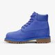 detská vychádzková obuv TIMBERLAND PREMIUM 6 INCH WP BOOT  a1mm5 farba modrá